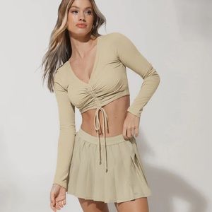 Alo Yoga Varsity Tennis Skirt